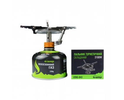 Пальник Tramp UTRG-043 з п'єзопідпалом: купити туристичний газовий пальник