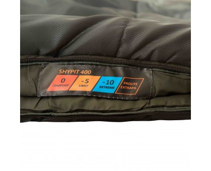 Спальний мішок Tramp Shypit 400 ковдра з капюшоном (лівий, olive) - купити в Україні