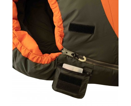 Спальний мішок Tramp Boreal Long кокон: купити orange/grey, лівий, для туризму