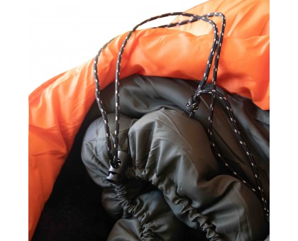 Спальний мішок Tramp Boreal Long кокон: купити orange/grey, лівий, для туризму