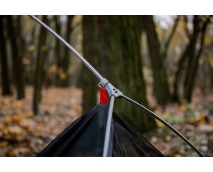 Намет Tramp Cloud 2 Si TRT-092-red: червоний двомісний намет для туризму