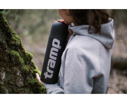 Термос TRAMP Soft Touch 1 л UTRC-109 black: купити туристичний термос Tramp