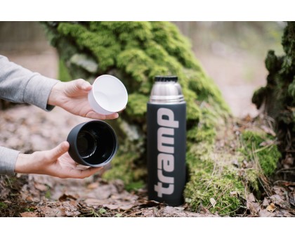 Термос TRAMP Soft Touch 1 л UTRC-109 black: купити туристичний термос Tramp