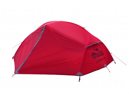 Намет Tramp Cloud 2 Si TRT-092-red: червоний двомісний намет для туризму