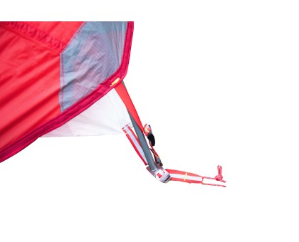 Намет Tramp Cloud 2 Si TRT-092-red: червоний двомісний намет для туризму