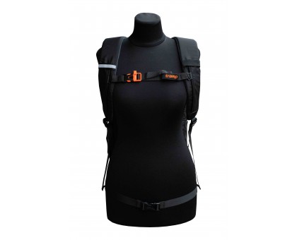 Рюкзак Tramp Ivar 30л чорний: Туристичний комфорт та надійність | Купити