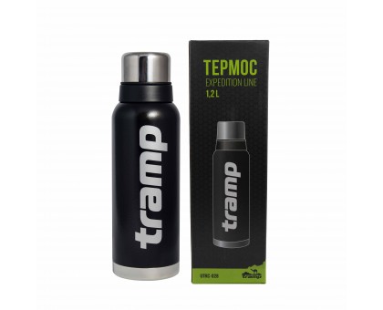Термос TRAMP Expedition Line 1,2 л UTRC-028 Чорний: купити для походів та подорожей