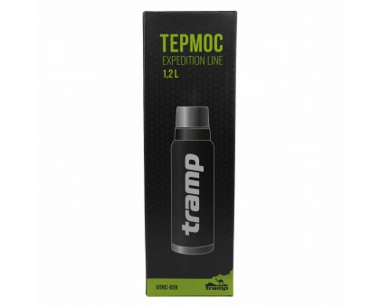 Термос TRAMP Expedition Line 1,2 л UTRC-028 Чорний: купити для походів та подорожей