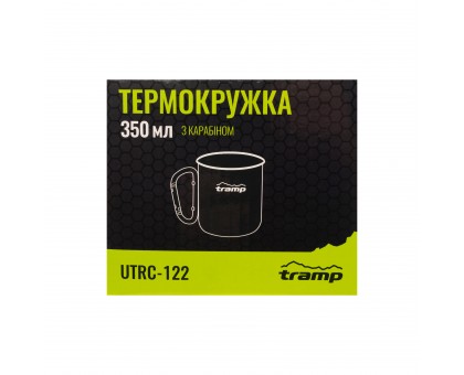Термочашка TRAMP 350мл UTRC-122 olive з карабіном: купити, ціна | Tramp