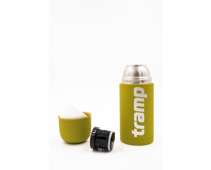 Термос TRAMP Soft Touch 0,75 л UTRC-108 Жовтий: купити в Україні | Tramp