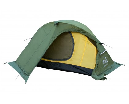 Намет Tramp Sarma 2 (v2) green UTRT-030: купити двомісний намет Tramp для туризму