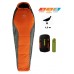 Спальний мішок Tramp Fjord Compact кокон лівий orange/grey: купити в Україні | Tramp