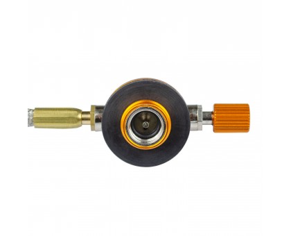 Пальник Tramp UTRG-046: туристичний газовий пальник зі шлангом, п'єзопідпалом та вітрозахистом