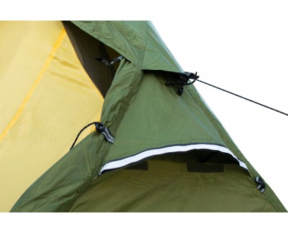 Намет Tramp Sarma 2 (v2) green UTRT-030: купити двомісний намет Tramp для туризму