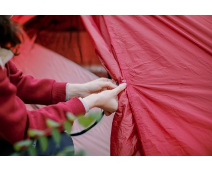 Намет Tramp Cloud 3 Si TRT-094-red червоний: купити для 3 туристів, відгуки, ціна