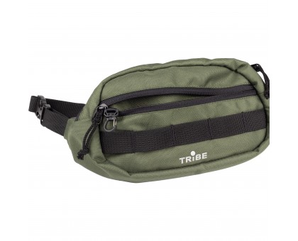 Поясна сумка Tribe Waist bag 2,5 L Olive - Купити Оригінал Поясна сумка Tribe Waist bag 2,5 L Olive - Купити Оригінал