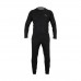 Термобілизна чоловіча Tribe Microfleece Black (футболка+штани)