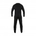 Термобілизна чоловіча Tribe Microfleece Black (футболка+штани)