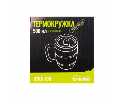 Термочашка TRAMP 500мл UTRC-100 olive: Подарункова та туристична - купити Tramp!