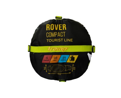 Купити Спальний мішок Tramp Rover Compact кокон правий olive/grey UTRS-052С – ціна, відгуки