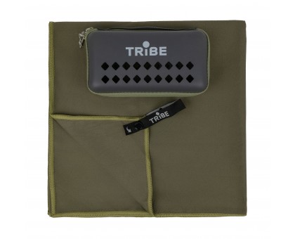 Рушник з мікрофібри Tribe Pocket Towel 50х100 см Army-Green