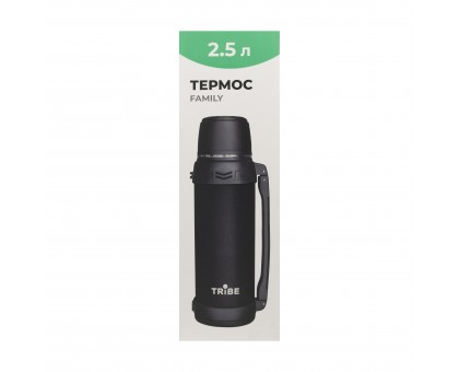 Термос Tribe Family 2.5 л Black: Купити Чорний Термос Tribe