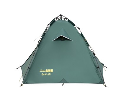 Намет Tramp Quick 3 (v2) green UTRT-097: Купити тримісний намет Tramp для туризму