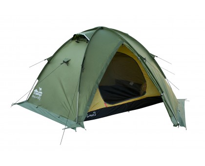 Намет Tramp Rock 2 (v2) green UTRT-027: Купити двомісний туристичний намет Tramp