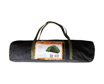 Намет Tramp Quick 3 (v2) green UTRT-097: Купити тримісний намет Tramp для туризму