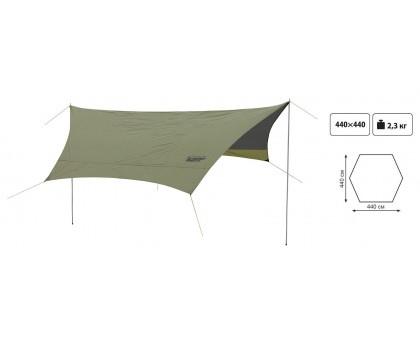 Тент Tramp Lite Tent green UTLT-034: купити з доставкою | Tramp Lite