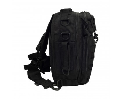 Сумка тактична через плече Tribe Sling Pack 6,5L Black