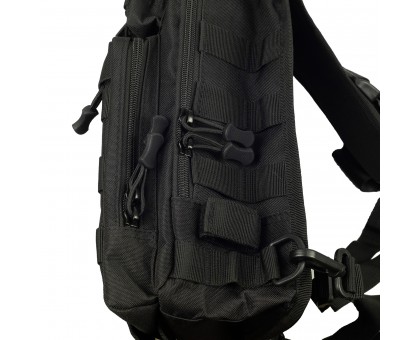 Сумка тактична через плече Tribe Sling Pack 6,5L Black