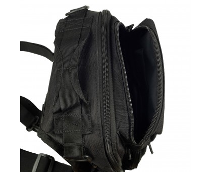 Сумка тактична через плече Tribe Sling Pack 6,5L Black