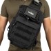 Сумка тактична через плече Tribe Sling Pack 6,5L Black