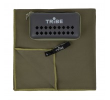 Рушник з мікрофібри Tribe Pocket Towel 90х180 см Army-Green
