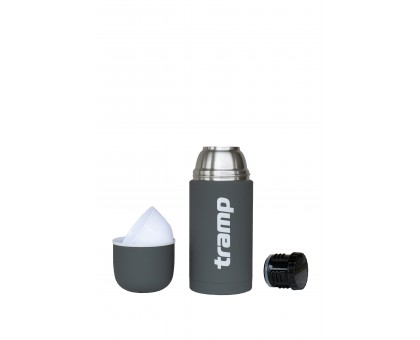 Термос TRAMP Soft Touch 0,75 л Сірий UTRC-108: купити для походів та подорожей | Tramp