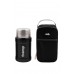 Термос TRAMP 800 мл з широким горлом в чохлі UTRC-132 Чорний: купити, ціна | Tramp
