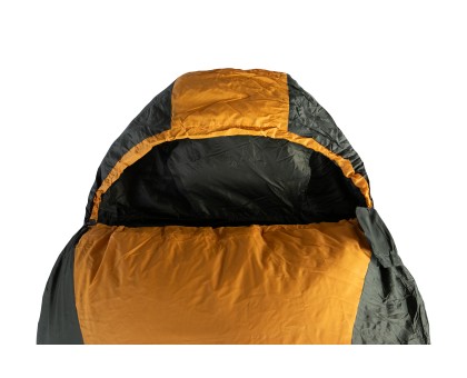 Спальний мішок Tramp Windy Light кокон лівий yellow/grey: купити в Україні