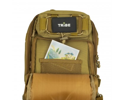 Сумка тактична через плече Tribe Sling Pack 6,5L Coyote