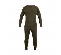 Термобілизна чоловіча Tribe Microfleece Olive (футболка+штани)