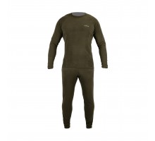 Термобілизна чоловіча Tribe Microfleece Olive (футболка+штани)