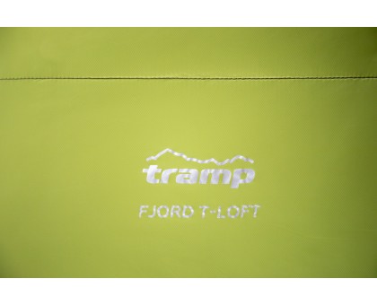 Спальний мішок Tramp Fjord Regular: кокон для туризму, лівий, зелений - купити в Україні