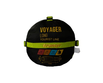 Спальний мішок Tramp Voyager Long кокон olive/grey: купити для туризму | UTRS-052L