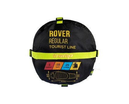 Спальний мішок Tramp Rover Regular (кокон) olive/grey: купити в Україні | Tramp