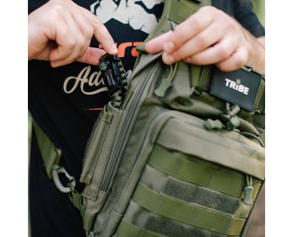 Сумка тактична через плече Tribe Sling Pack 6,5L Olive