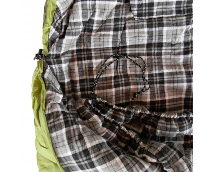Спальний мішок Tramp Kingwood Long: ковдра, правий, dark-olive/grey – купити в Україні