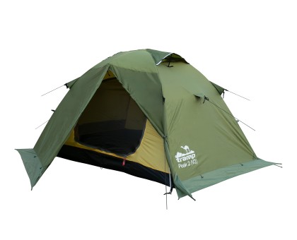 Намет Tramp Peak 2 (v2) green UTRT-025: Купити двомісний намет Tramp для туризму