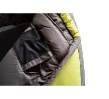 Спальний мішок Tramp Fjord Regular кокон правий green/grey 200/80-50 UTRS-094R