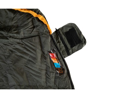 Спальний мішок Tramp Windy Light кокон правий yellow/grey -5°C | Купити в Україні