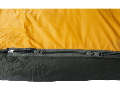 Спальний мішок Tramp Windy Light кокон правий yellow/grey -5°C | Купити в Україні